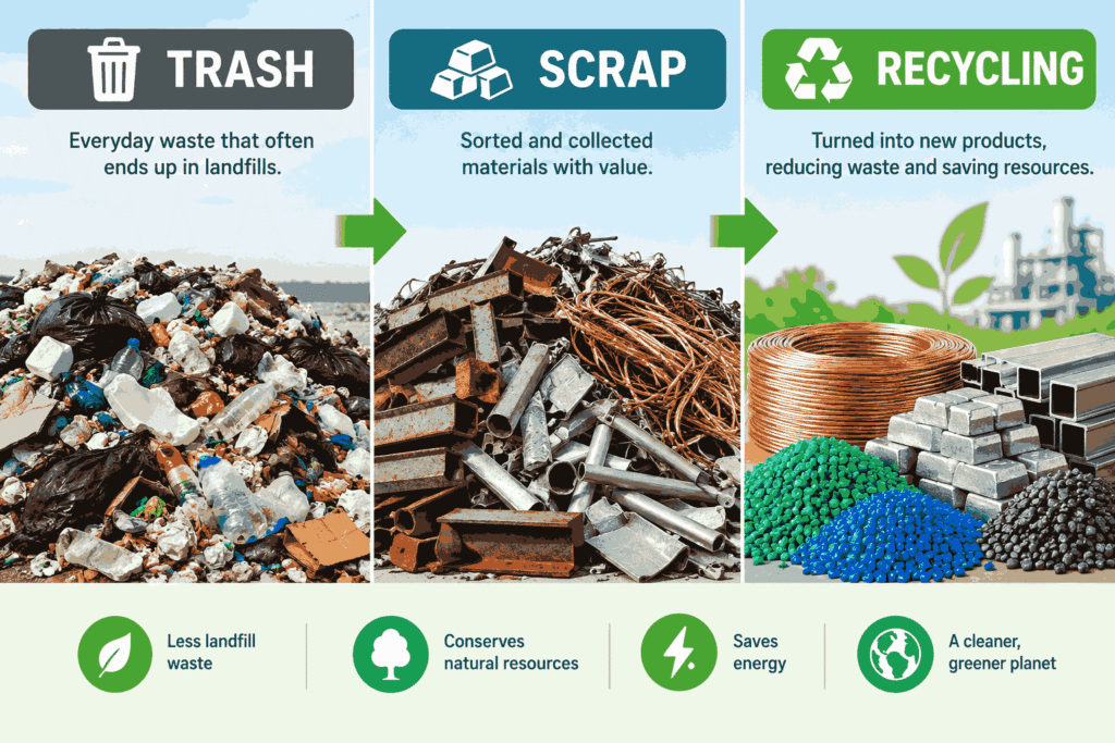 What Scrap Looks Like to the World Before It Finds New Life